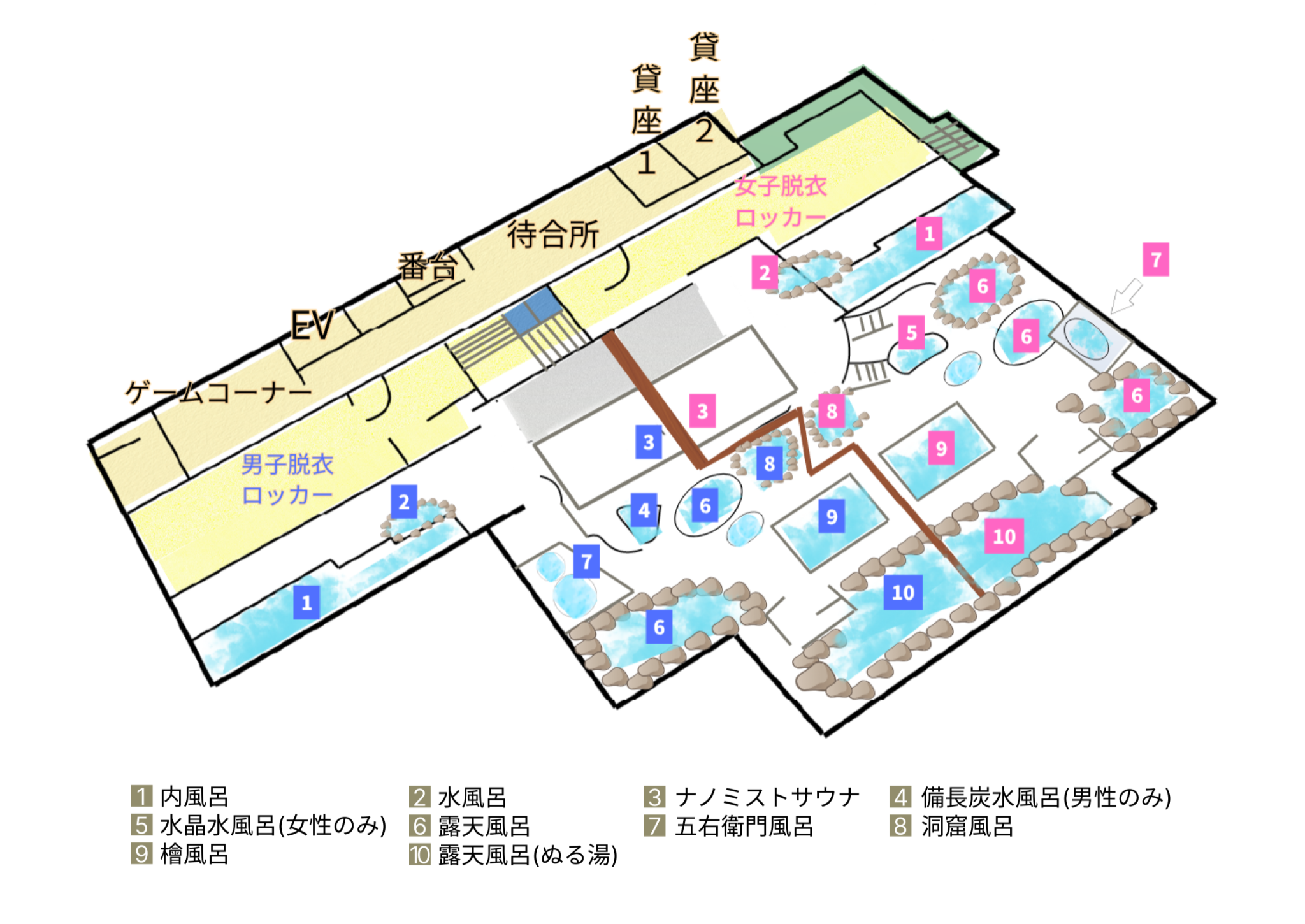 3階フロアマップ