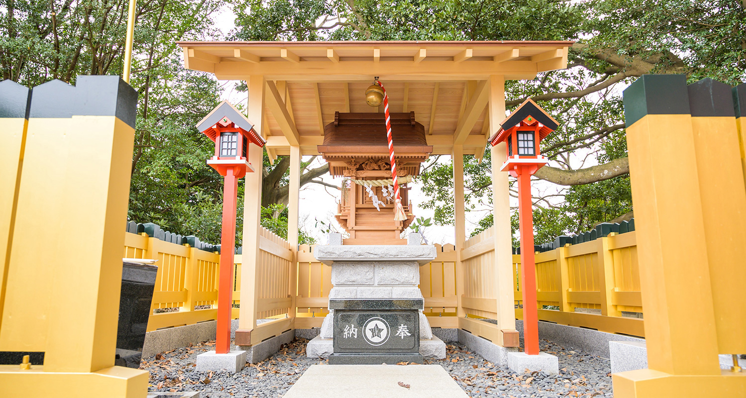 ほしいも神社の風景